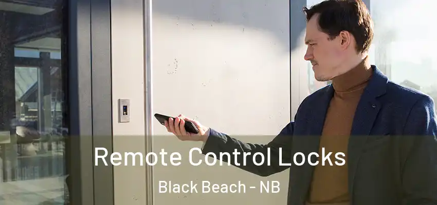 Remote Control Locks Black Beach - NB