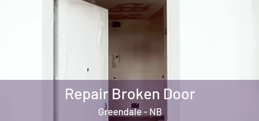 Repair Broken Door Greendale - NB